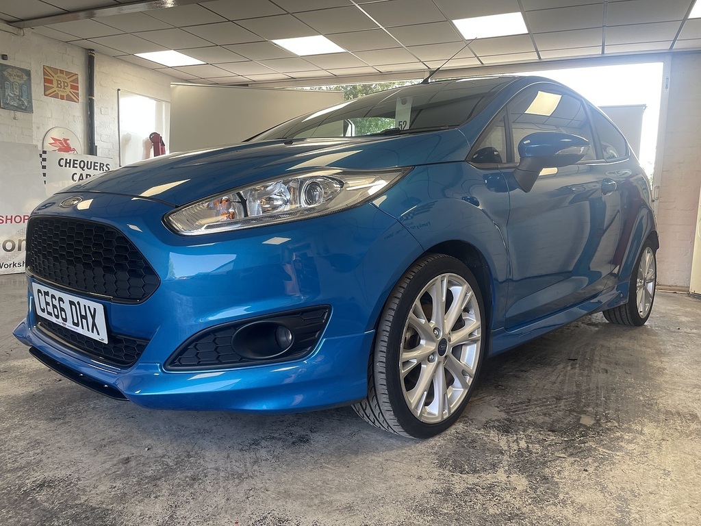 Ford Fiesta T Ecoboost Zetec S CE66DHX Blue #5