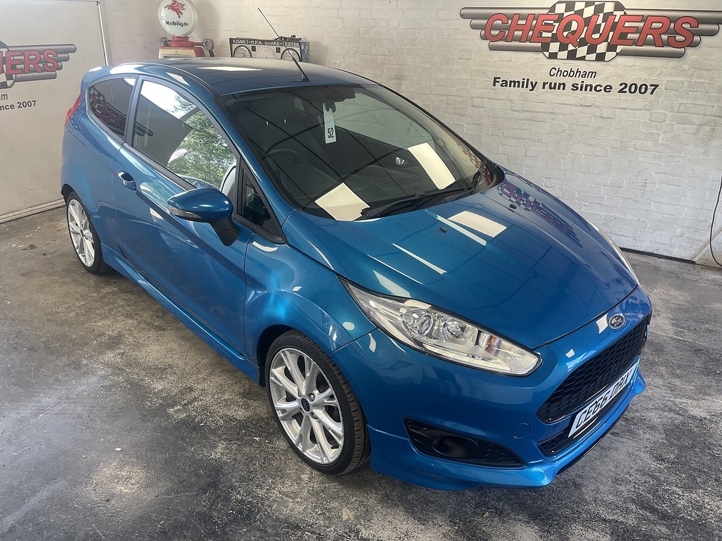 Ford Fiesta T Ecoboost Zetec S CE66DHX Blue #2