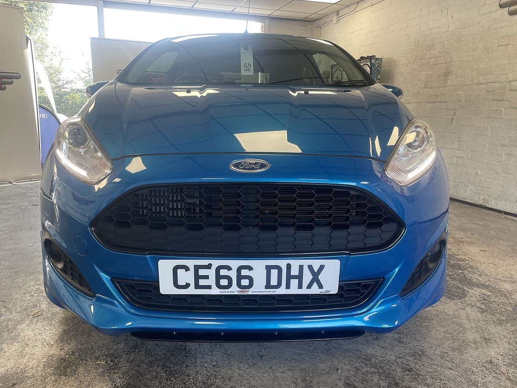 Ford Fiesta T Ecoboost Zetec S CE66DHX Blue #3