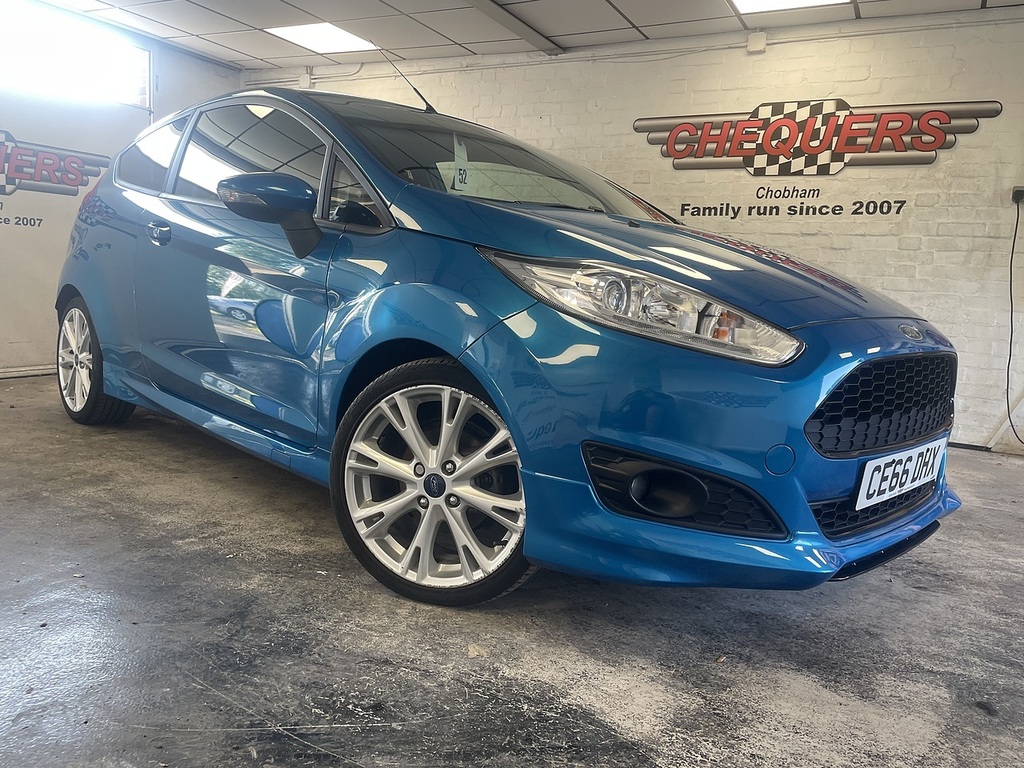 Ford Fiesta T Ecoboost Zetec S Blue