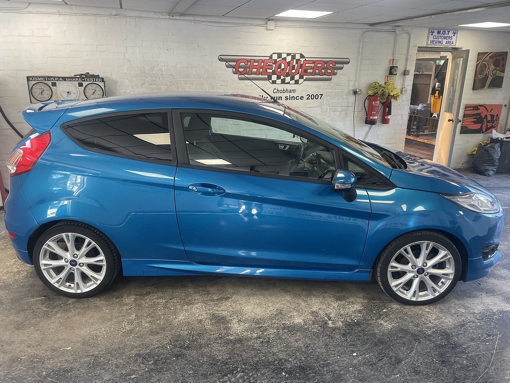Ford Fiesta T Ecoboost Zetec S CE66DHX Blue #6
