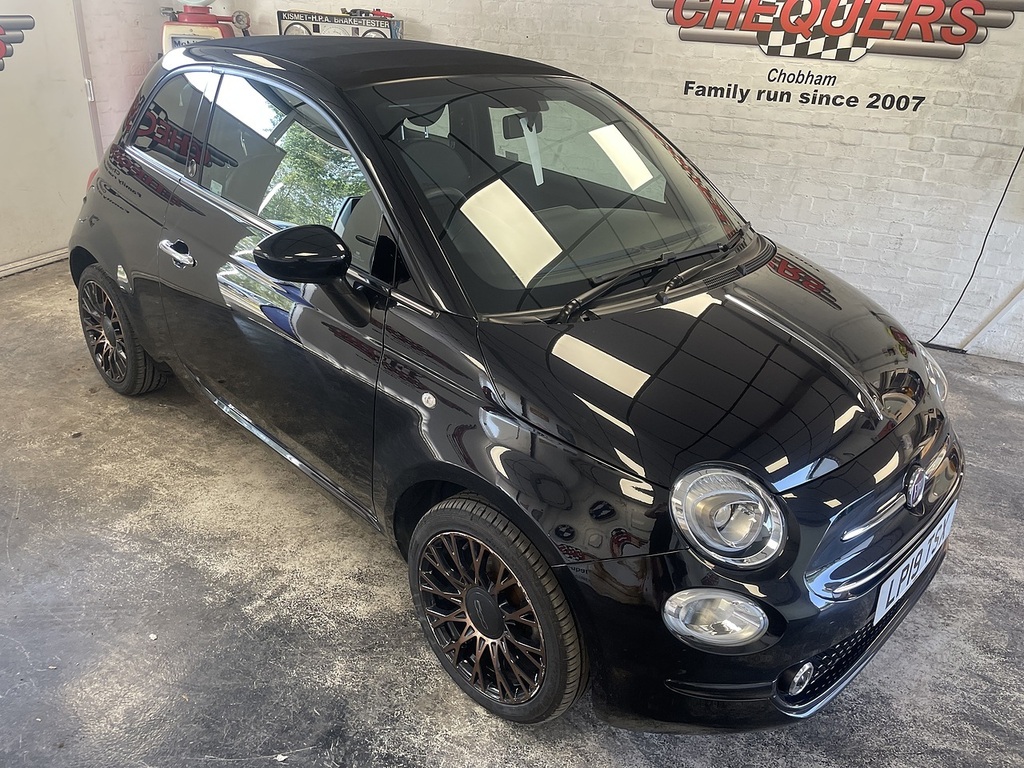 Fiat 500C 120Th Black #2