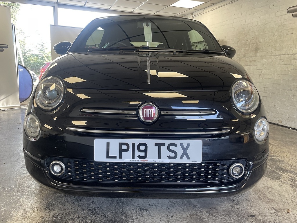 Fiat 500C 120Th Black #3