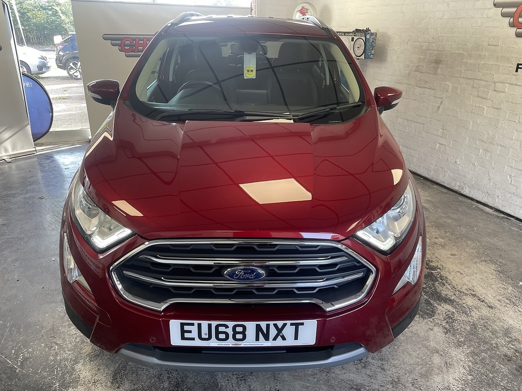 Ford Ecosport T Ecoboost Titanium Red #4