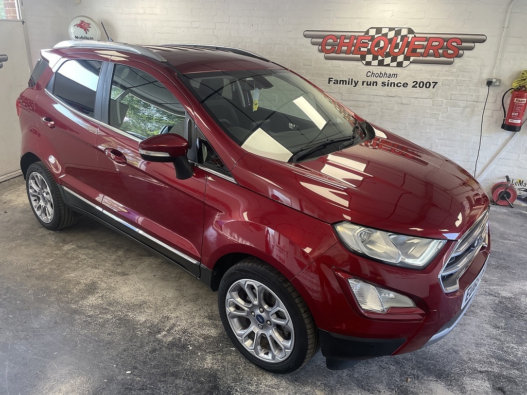 Ford Ecosport T Ecoboost Titanium Red #2