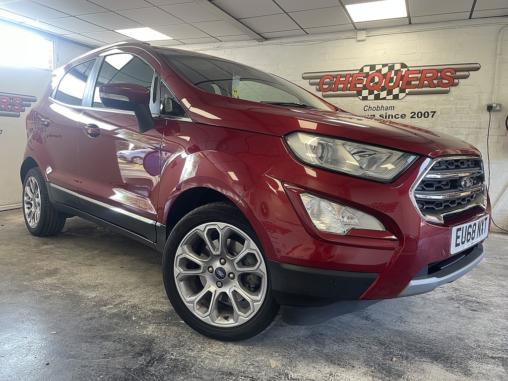 Ford Ecosport T Ecoboost Titanium Red