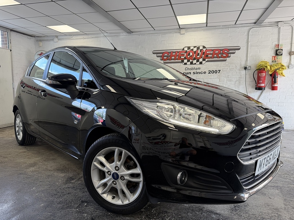 Ford Fiesta T Ecoboost Zetec MT66KLX Black