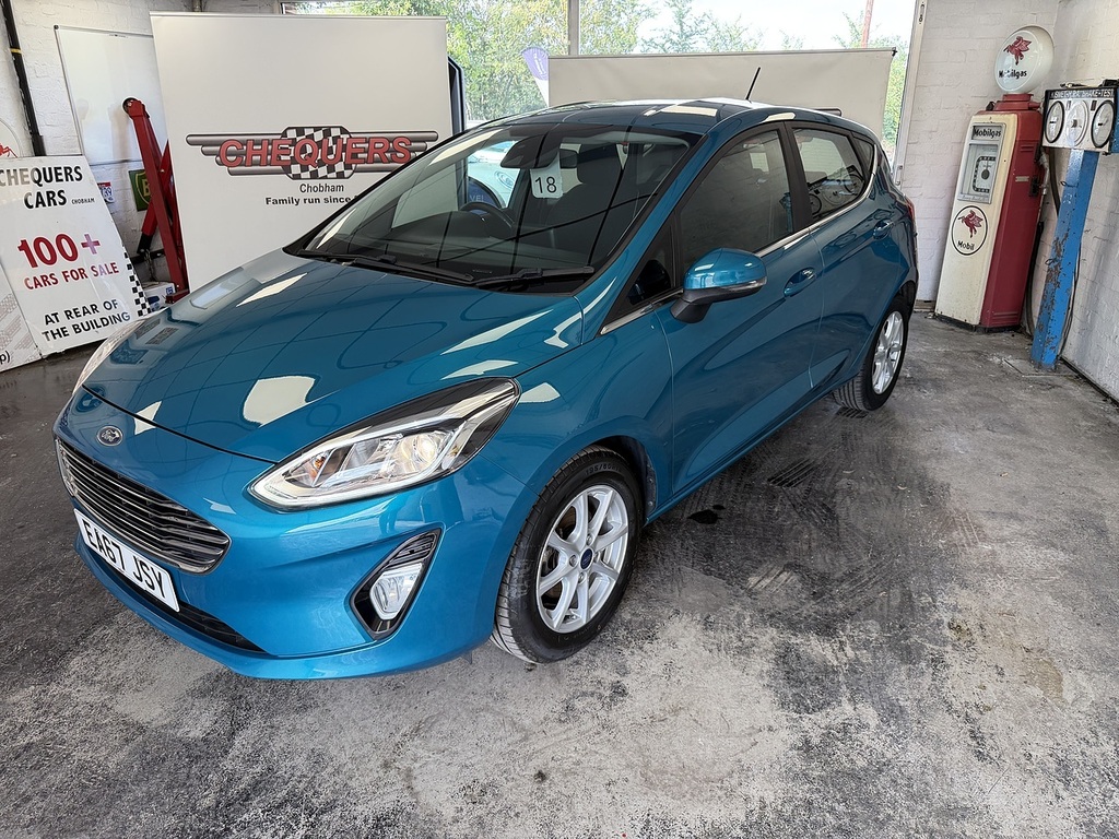 Ford Fiesta T Ecoboost Zetec EA67JSY Blue #4