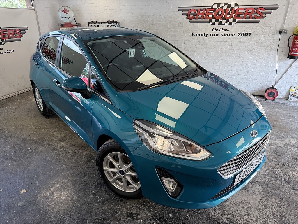 Ford Fiesta T Ecoboost Zetec EA67JSY Blue #2