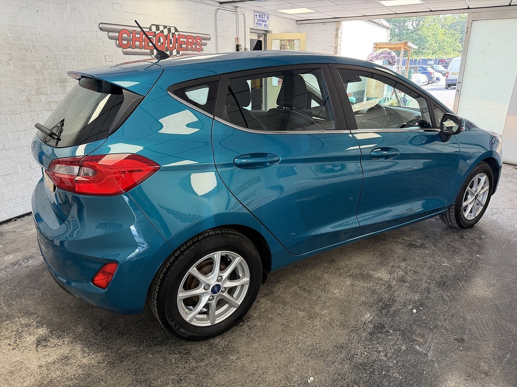 Ford Fiesta T Ecoboost Zetec EA67JSY Blue #6