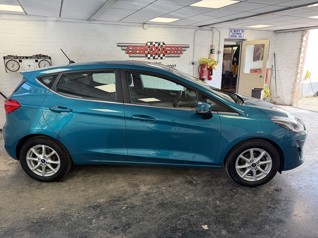 Ford Fiesta T Ecoboost Zetec EA67JSY Blue #5