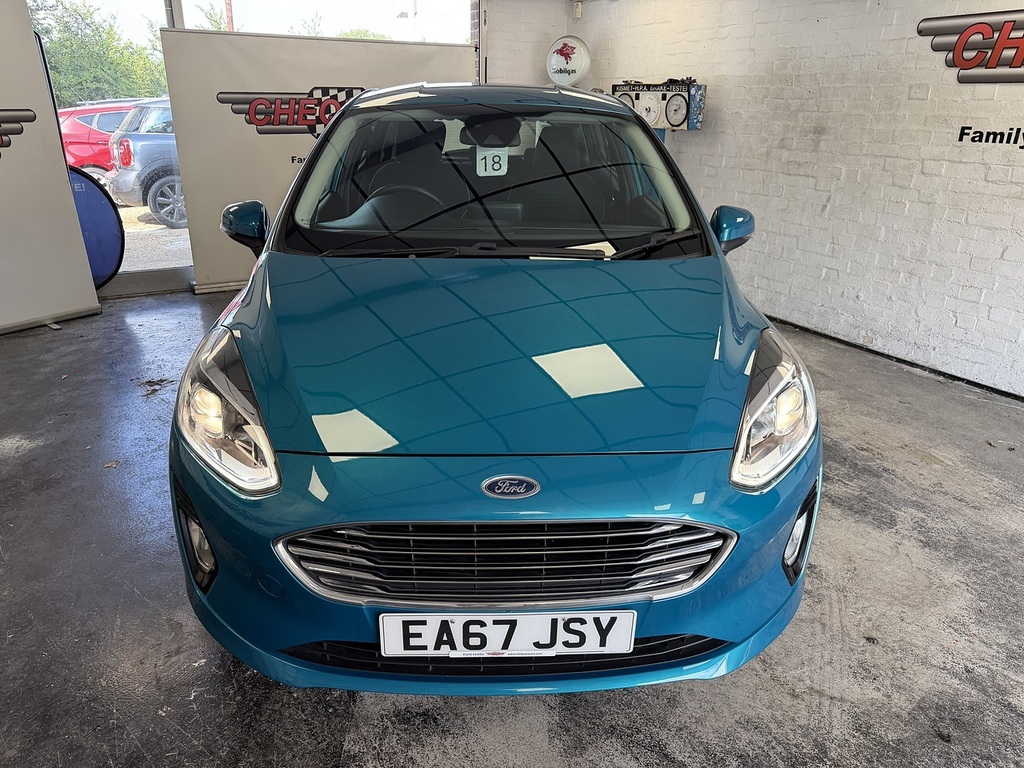 Ford Fiesta T Ecoboost Zetec EA67JSY Blue #3