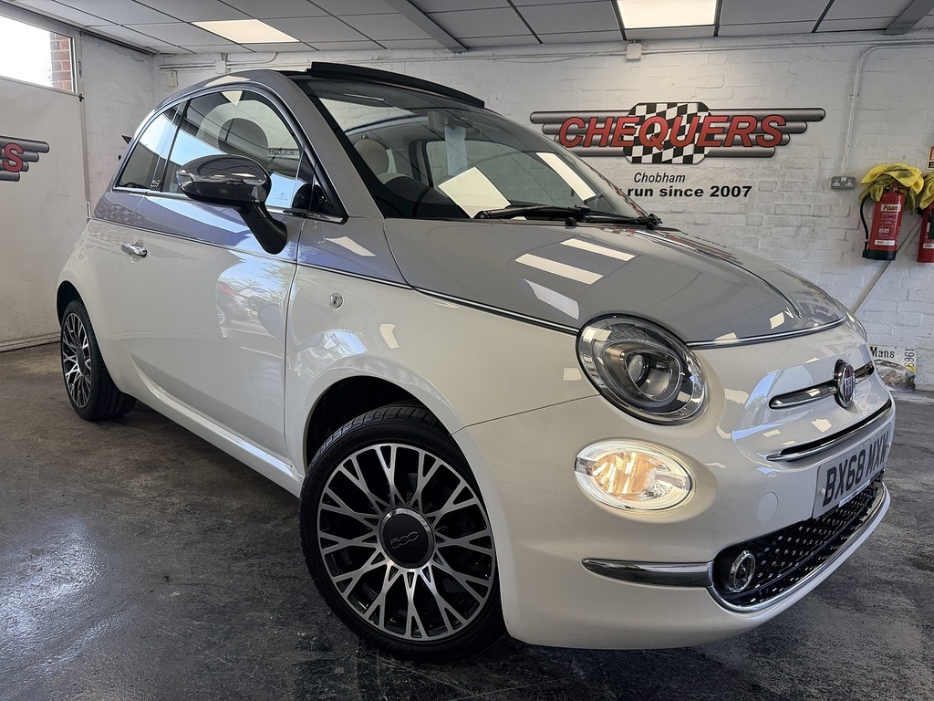 Fiat 500C Collezione White