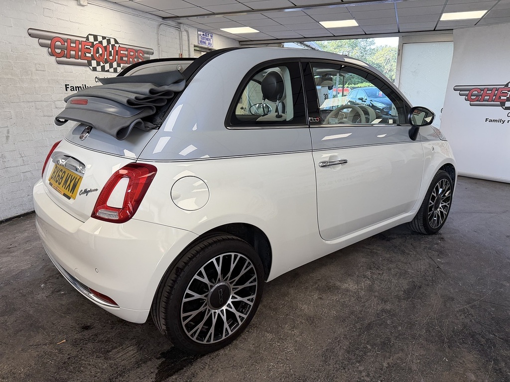 Fiat 500C Collezione White #6