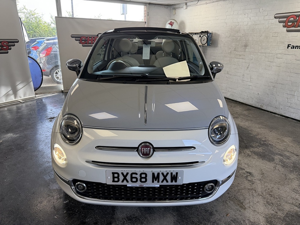 Fiat 500C Collezione White #3