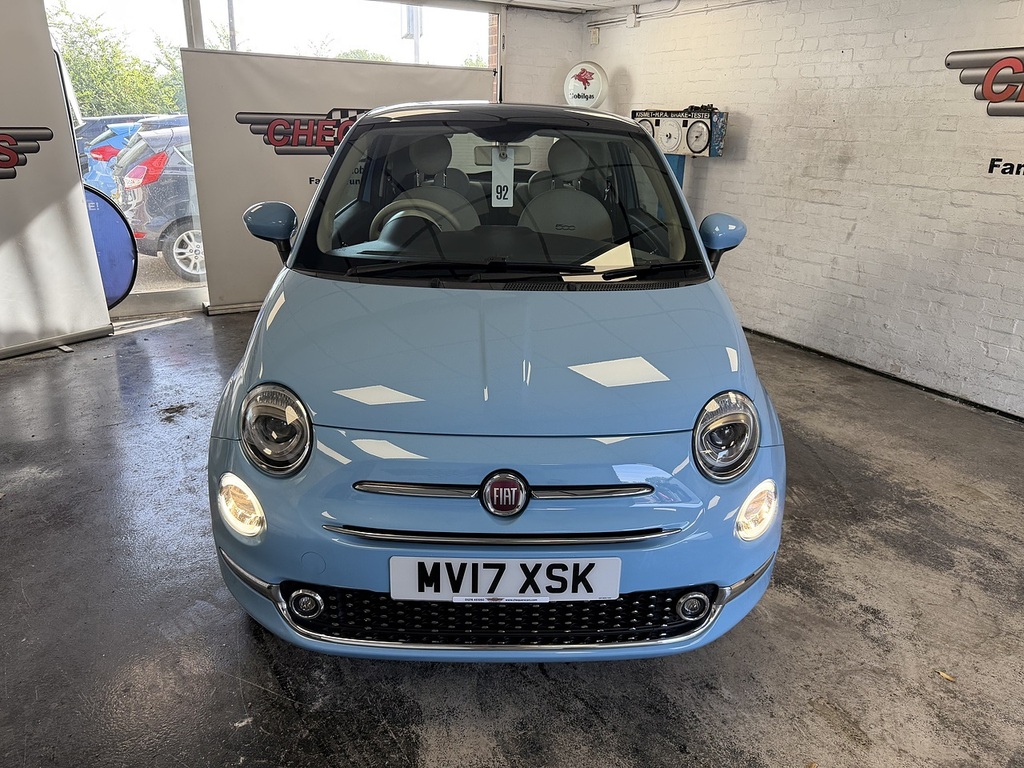 Fiat 500 Lounge Blue #3