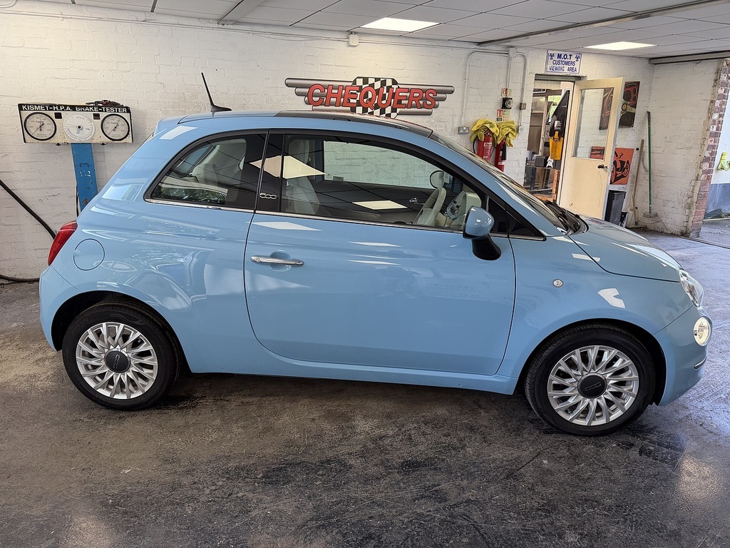 Fiat 500 Lounge Blue #5