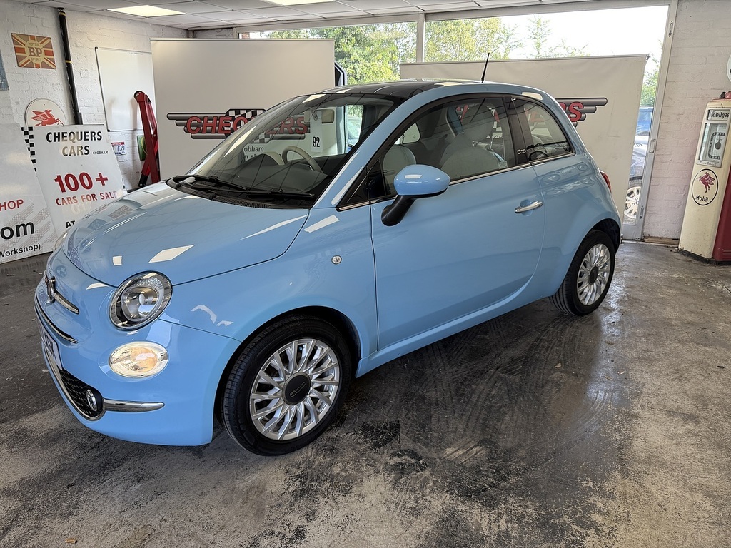 Fiat 500 Lounge Blue #4