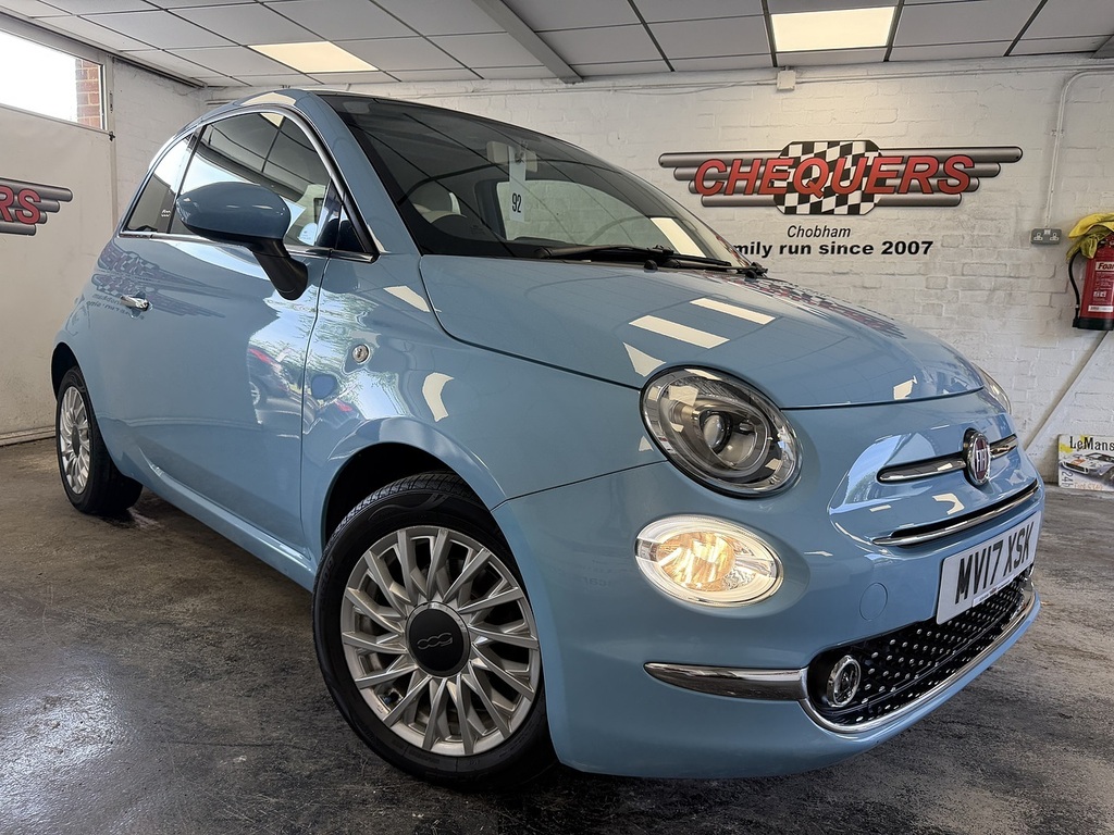 Fiat 500 Lounge Blue