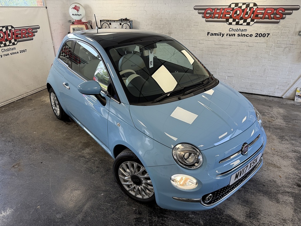 Fiat 500 Lounge Blue #2
