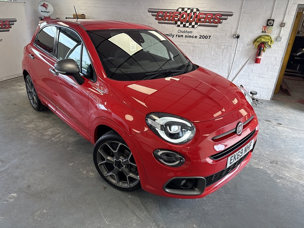 Fiat 500X Firefly Turbo Sport Red #3
