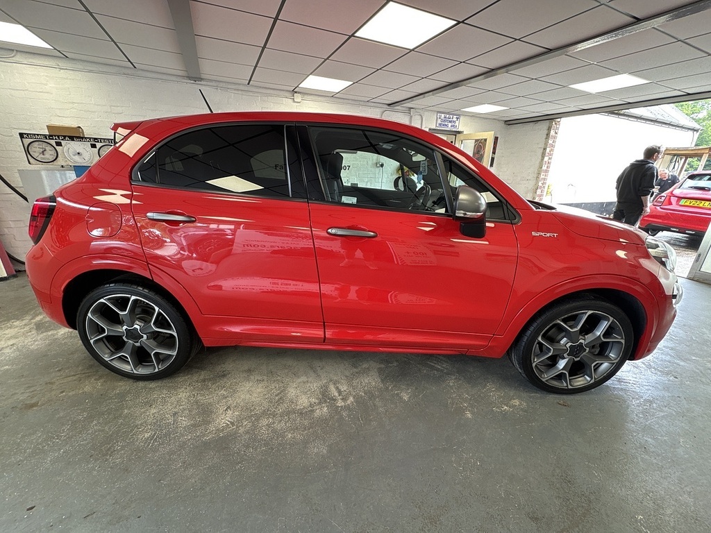 Fiat 500X Firefly Turbo Sport Red #4