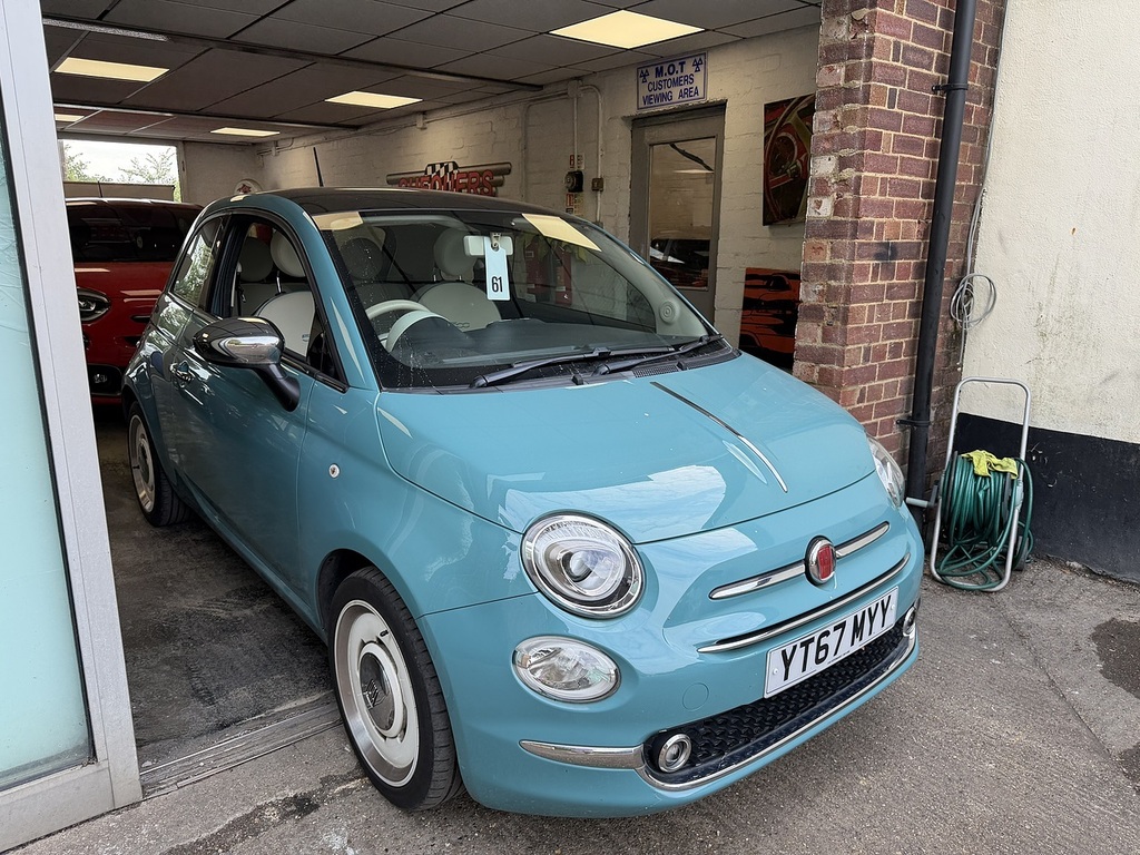 Fiat 500 Anniversario Green