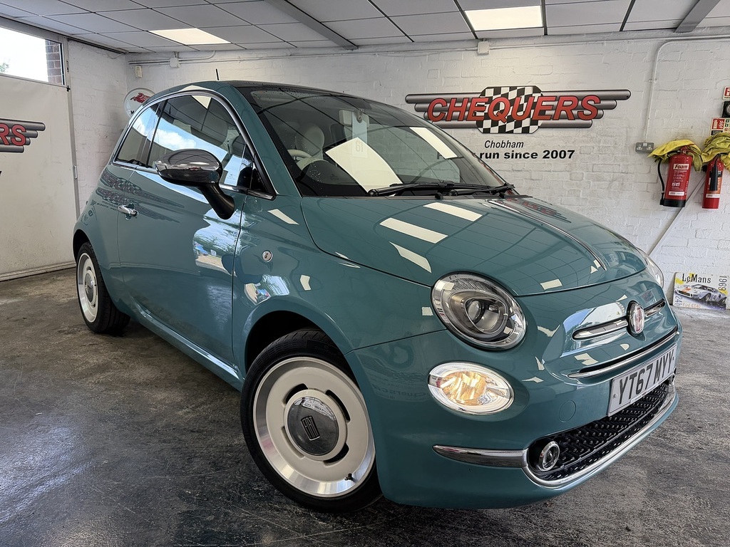 Fiat 500 Anniversario Green