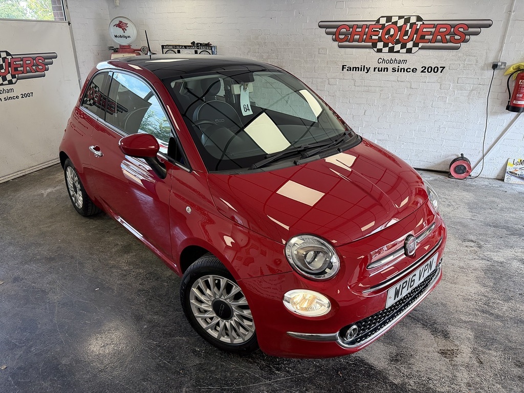 Fiat 500 Lounge Red #2