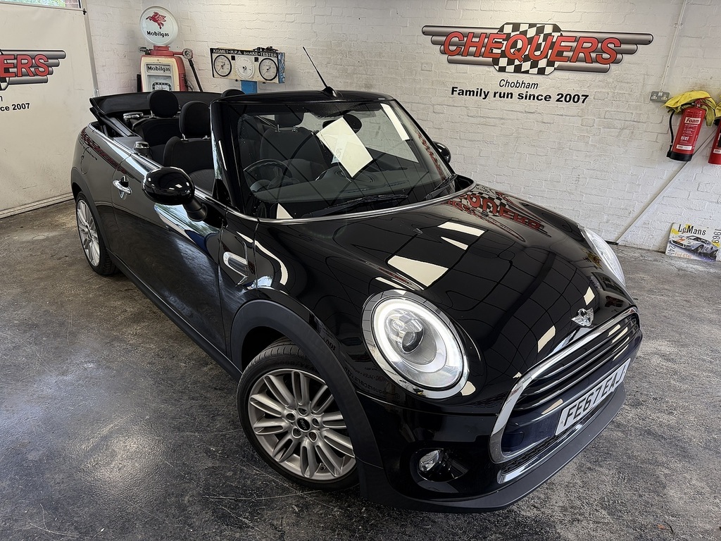Mini Convertible Cooper Black #3
