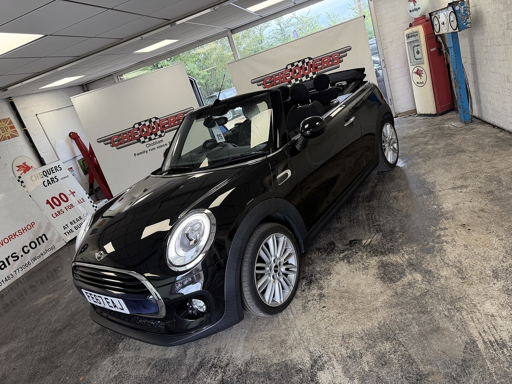 Mini Convertible Cooper Black #6
