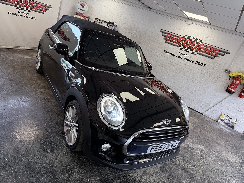 Mini Convertible Cooper Black #4