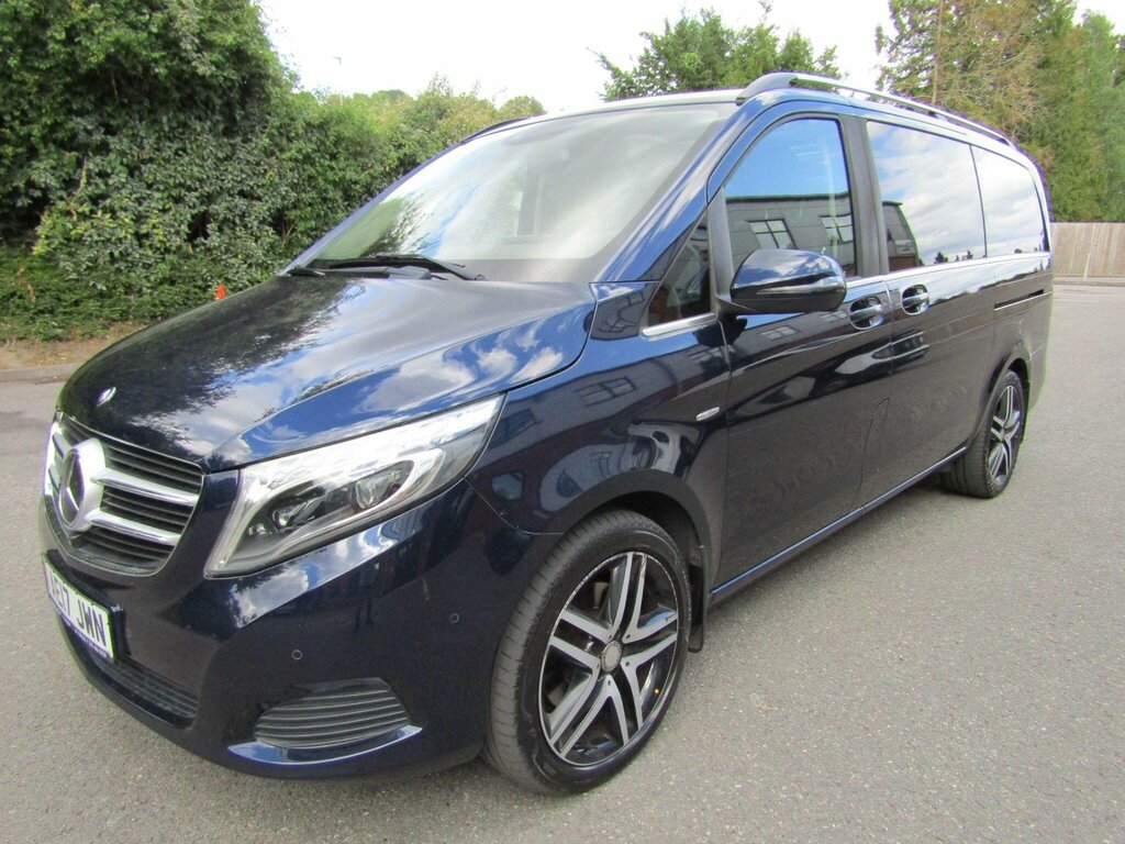 Mercedes-Benz V Class 2.2 V250d 4 Matic Avantgarde G-tronic Blue #2