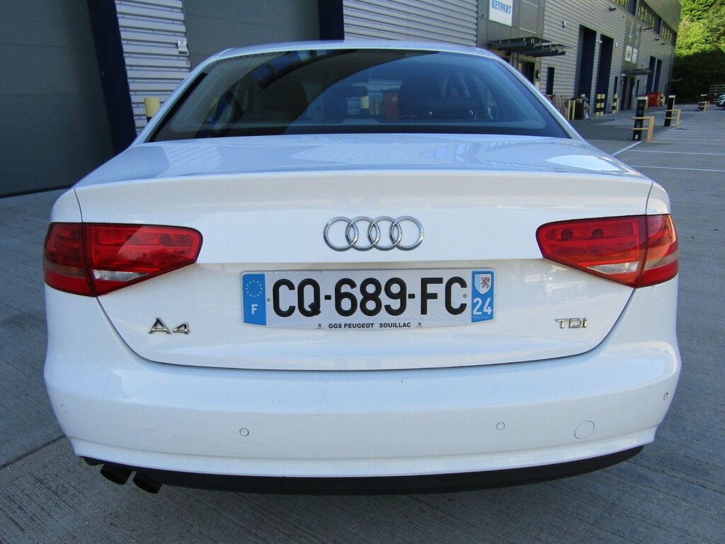 Audi A4 2.0 Tdi Se Saloon Lhd White #5