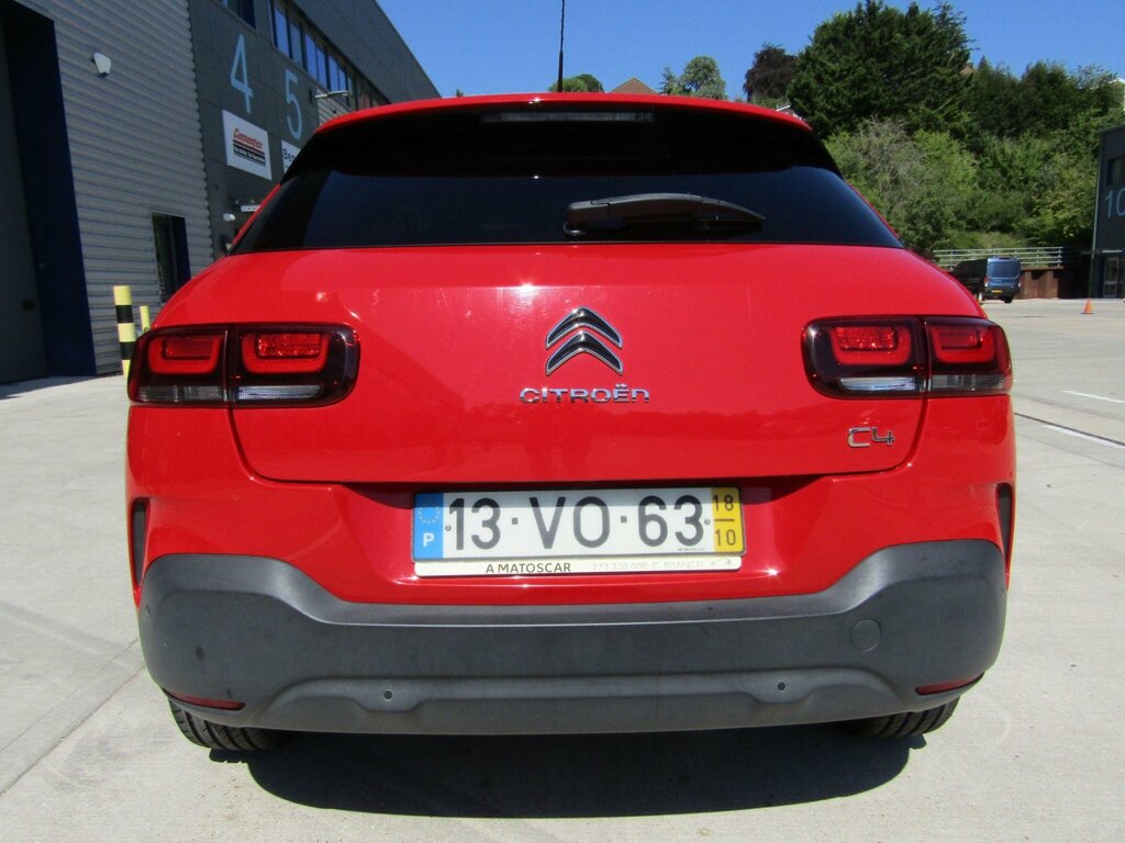 Citroen C4 Cactus 1.2 Pure Tech Flair Eat6 Lhd Red #4