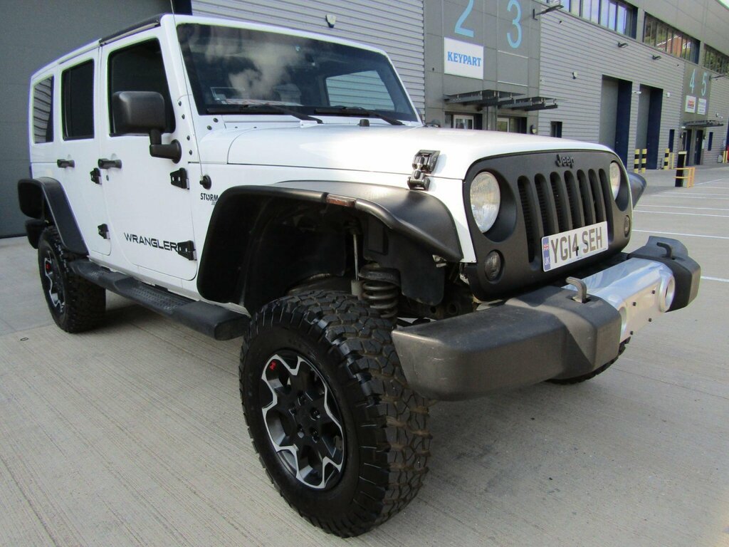 Jeep Wrangler 2.8 Crd Overland 2014 White #16