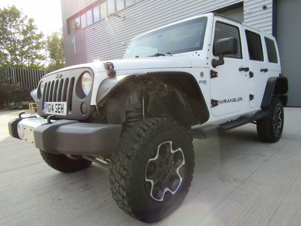 Jeep Wrangler 2.8 Crd Overland 2014 White #14
