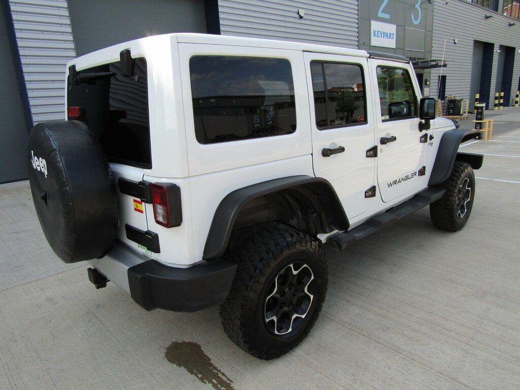 Jeep Wrangler 2.8 Crd Overland 2014 White #8