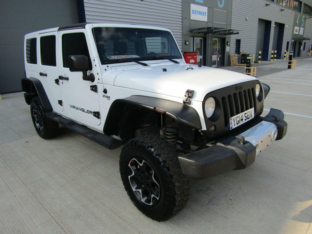 Jeep Wrangler 2.8 Crd Overland 2014 White #10