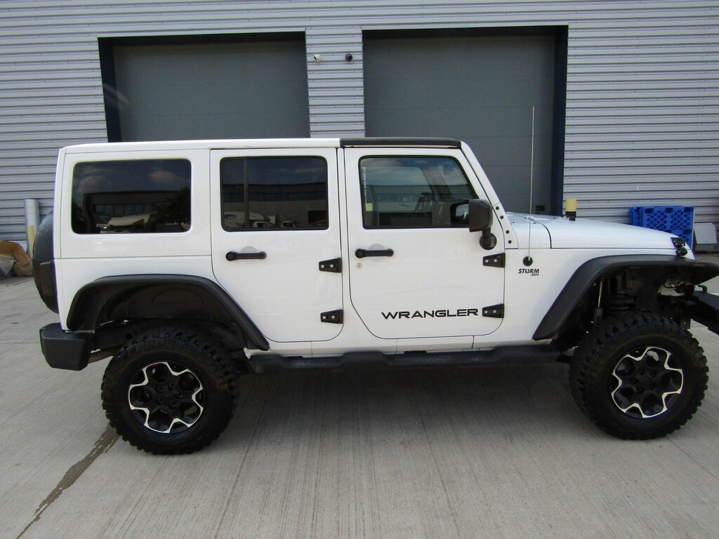 Jeep Wrangler 2.8 Crd Overland 2014 White #9