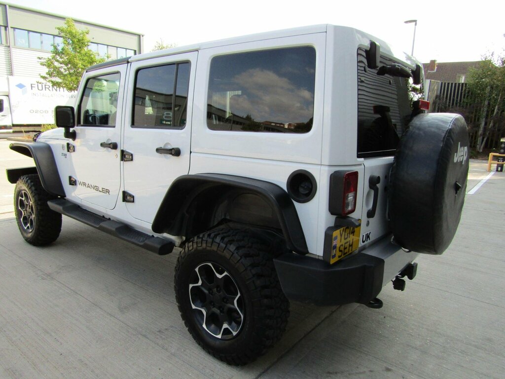 Jeep Wrangler 2.8 Crd Overland 2014 White #13