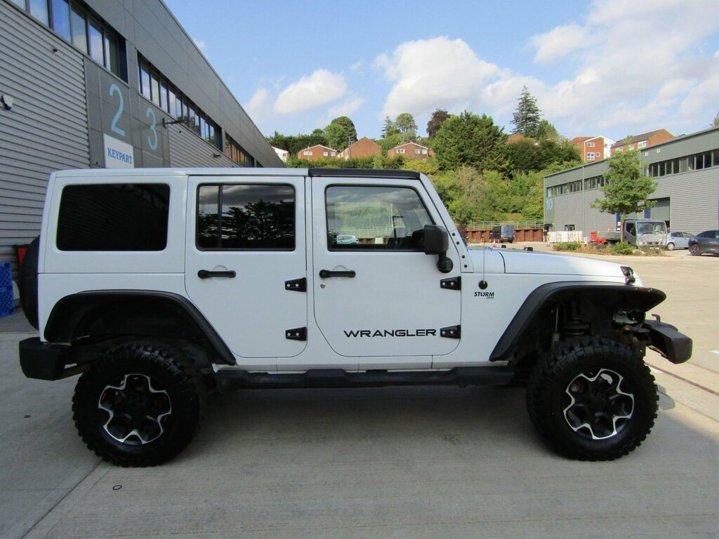 Jeep Wrangler 2.8 Crd Overland 2014 White #15