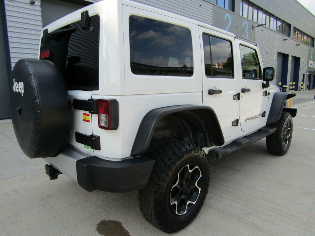 Jeep Wrangler 2.8 Crd Overland 2014 White #7