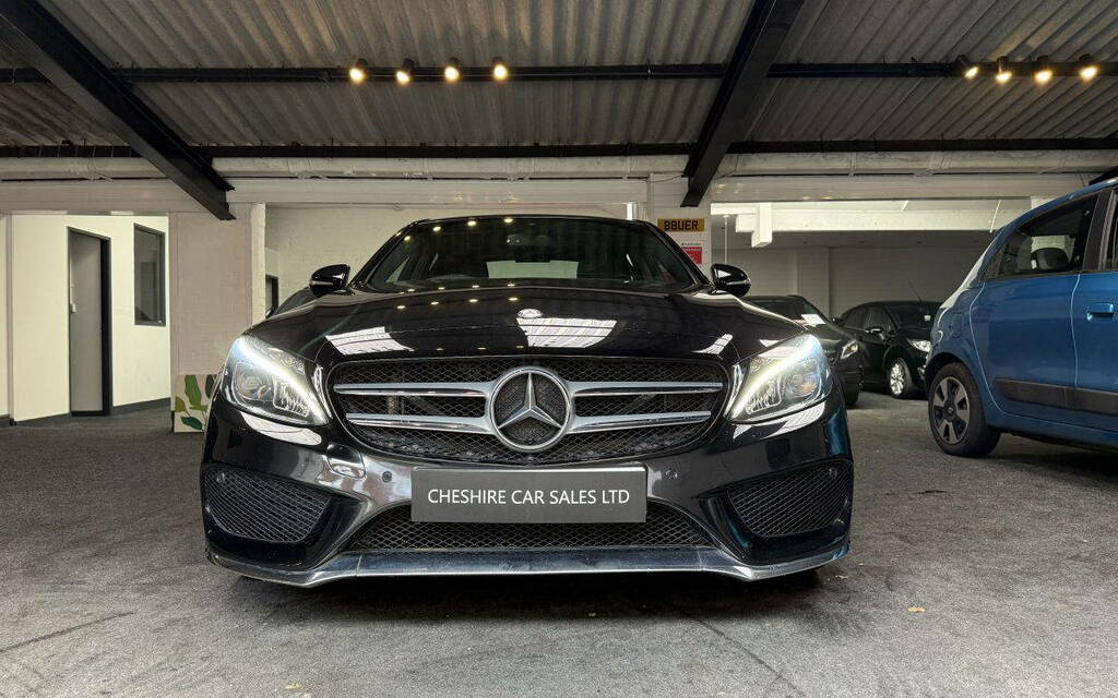 Mercedes-Benz C Class 2.1 C220 Bluetec Amg Line G-tronic Euro 6 S S WA15RPX Black #4