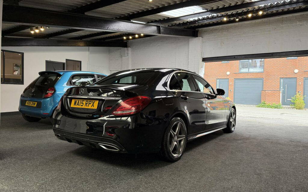 Mercedes-Benz C Class 2.1 C220 Bluetec Amg Line G-tronic Euro 6 S S WA15RPX Black #3