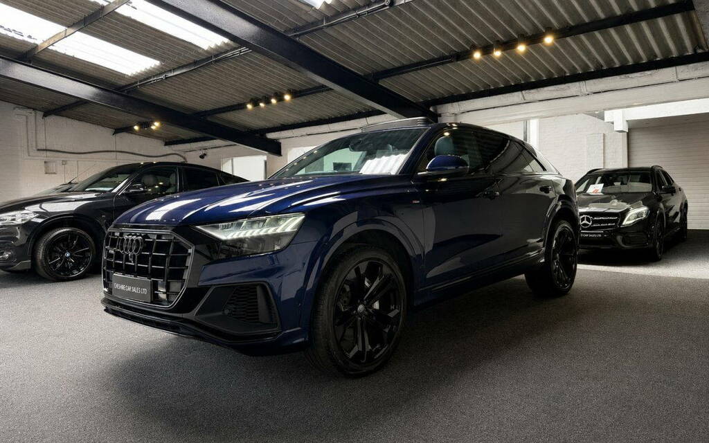 Audi Q8 3.0 Tdi V6 50 S Line Tiptronic Quattro Euro 6 S S Blue #2