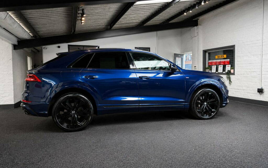 Audi Q8 3.0 Tdi V6 50 S Line Tiptronic Quattro Euro 6 S S Blue #3