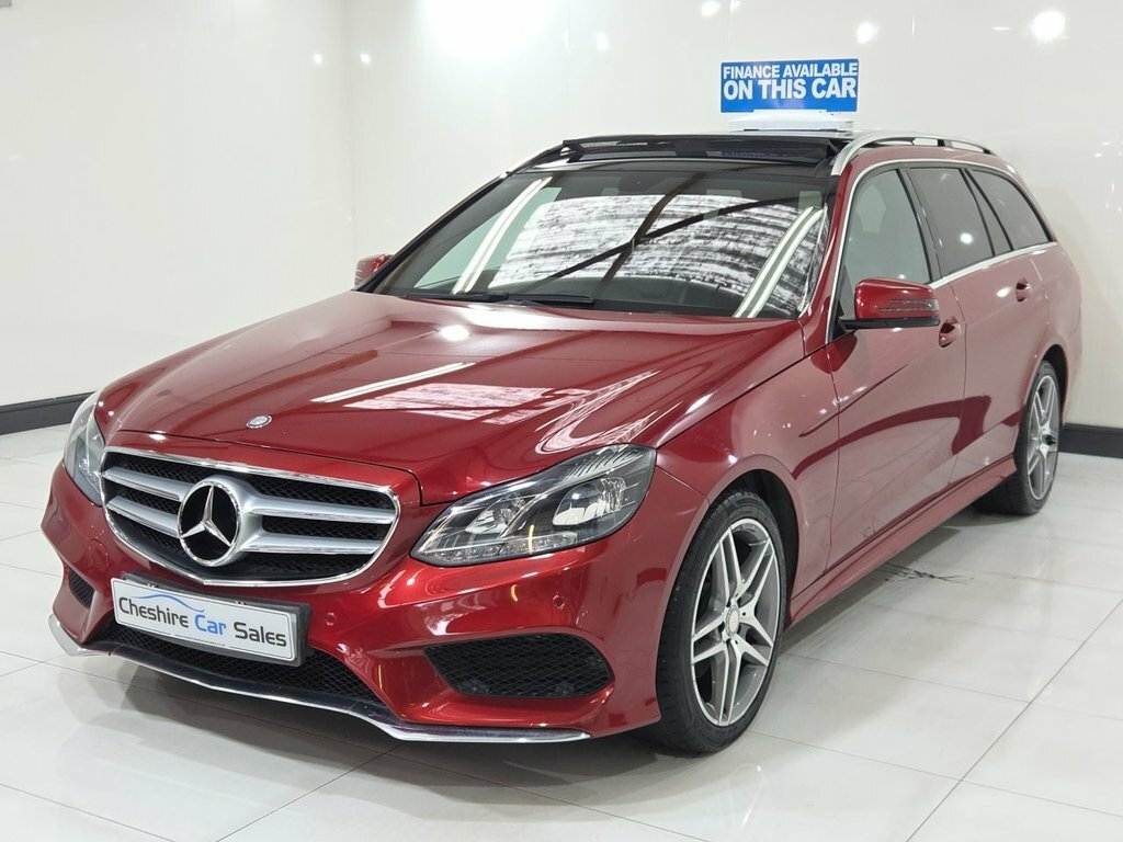 Mercedes-Benz E Class 2.1L Amg Sport Red #6