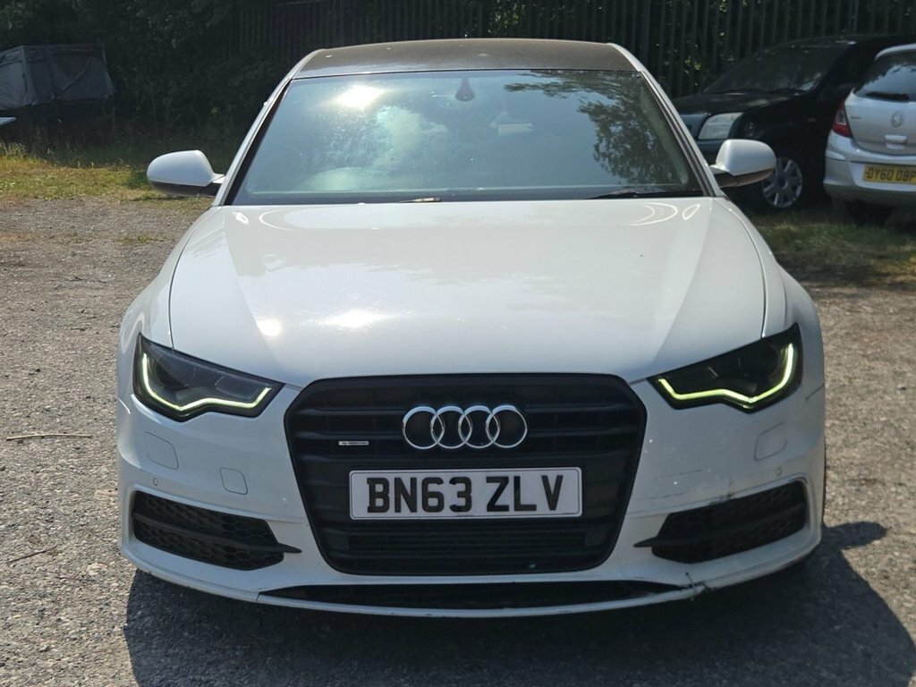 Audi A6 Saloon 2L Black Edition White #4