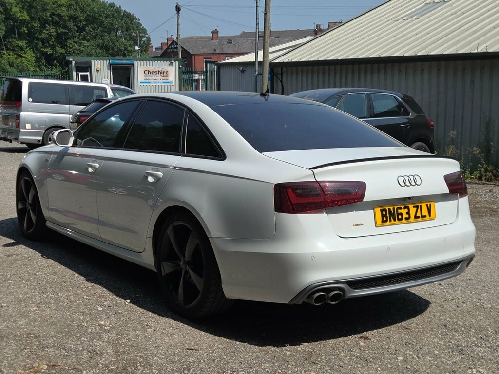 Audi A6 Saloon 2L Black Edition White #6